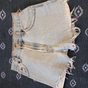 Boot Cut Levi jean shorts